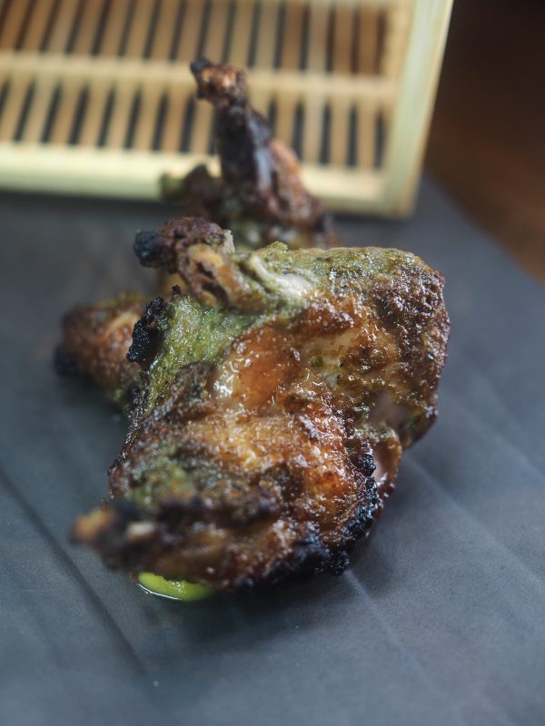 quail chettinad 坦都爐烤鵪鶉 以羅旺子黑胡椒醃製的鵪鶉